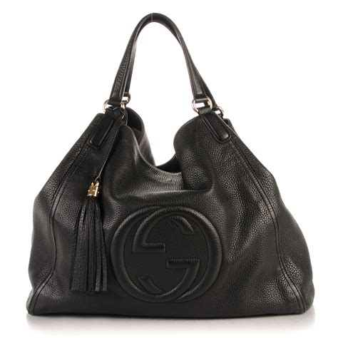 gucci pebbled calfskin soho